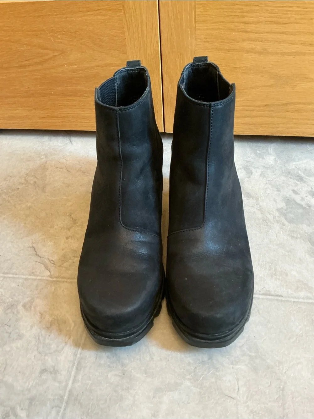 Sorel Black Boots - Stylish Slip-On Ankle Boots